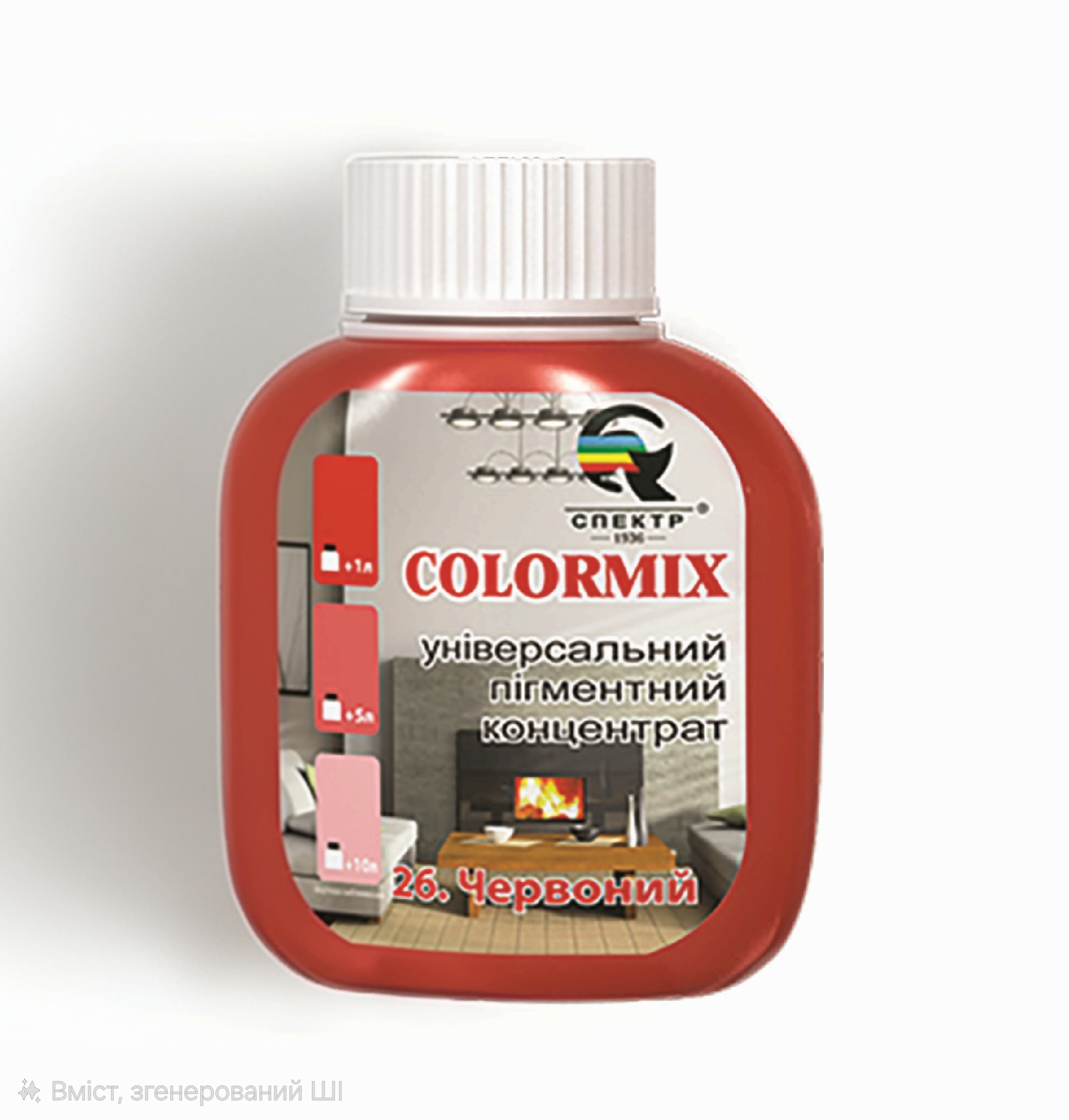 Пігментний концентрат універсальний colormix 100 мл СПЕКТР для внутрішніх і зовнішніх робіт